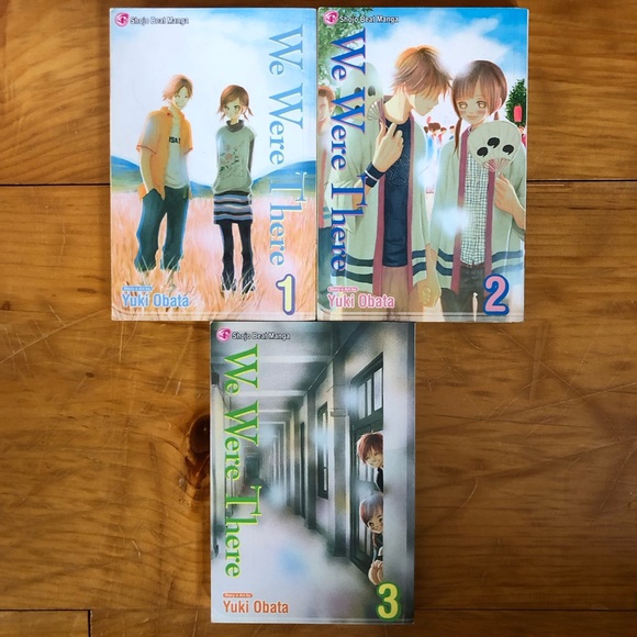 We Were There Manga Volume 1, 2, & 3 Yuki Obata Shojo Beat Drama Romance Life - Picture 1 of 14